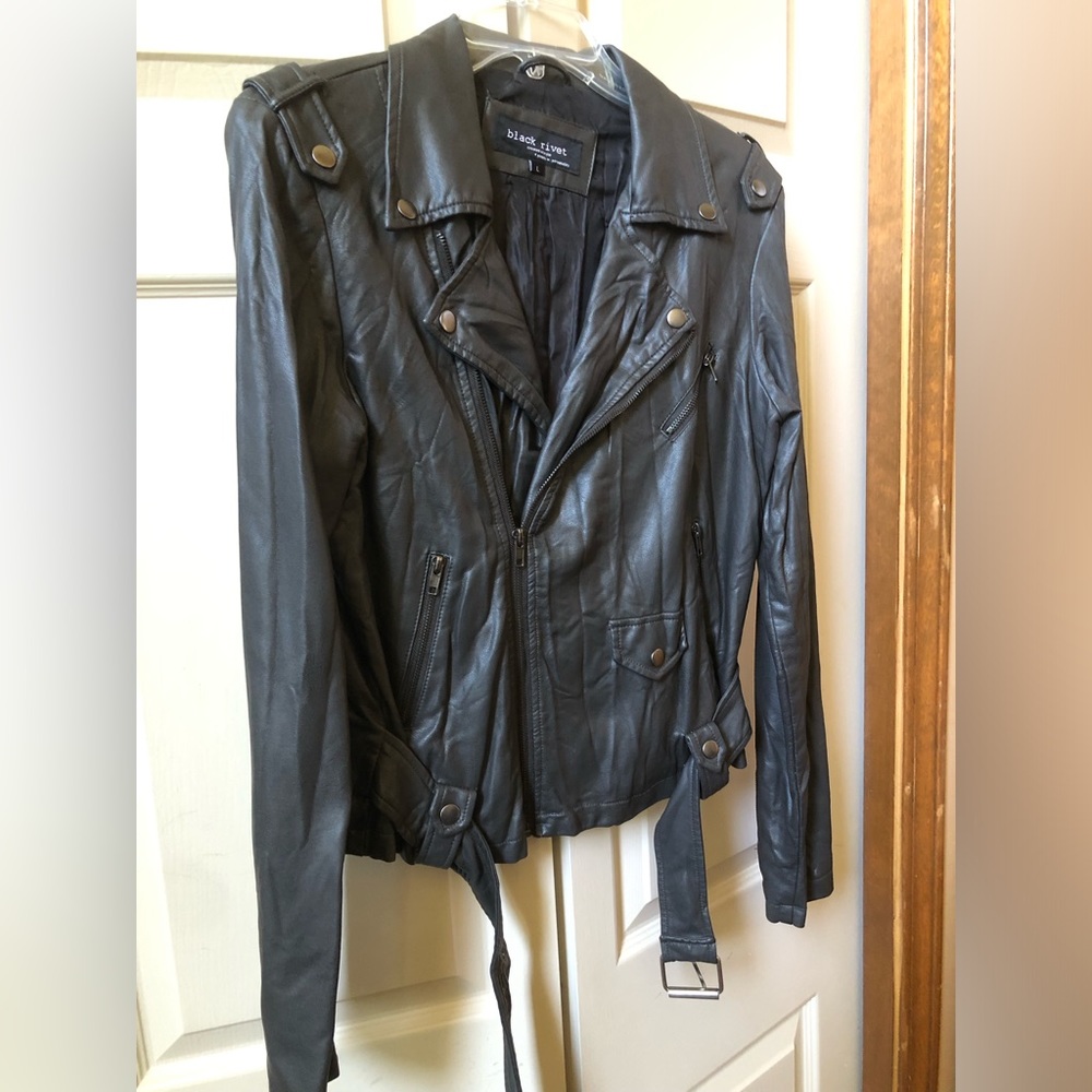 Black Rivet Jacket - Picture 2 of 7